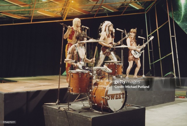 Музыка и музыканты: SWEET 50 лет назад. Desolation Boulevard