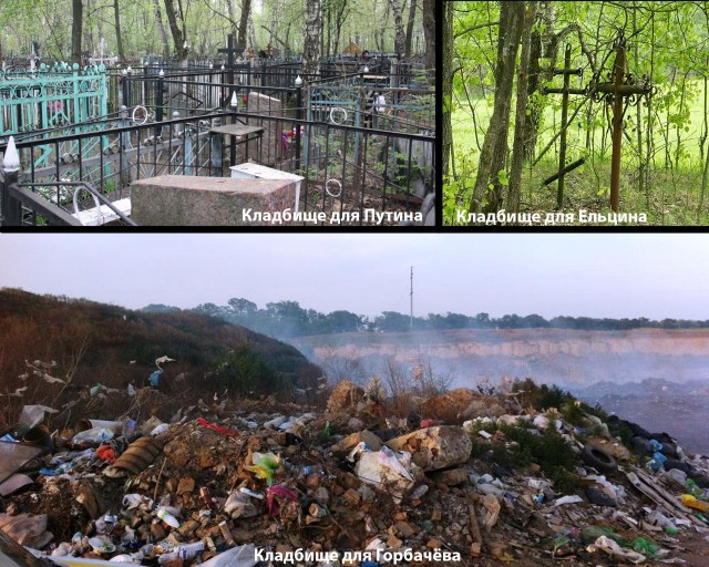 Шойгу открыл кладбище для Путина