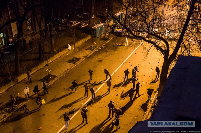 Владимир Путин: Акции в Киеве