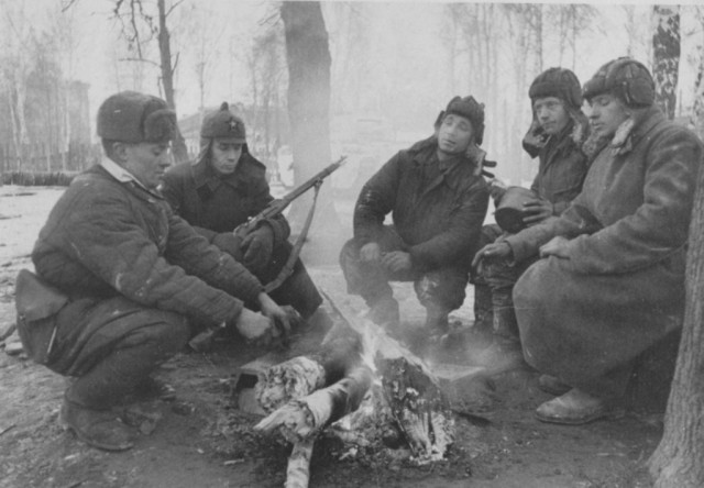 Быт солдат Красной Армии