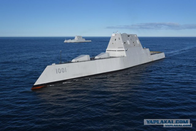 Как строился гигант. Zumwalt