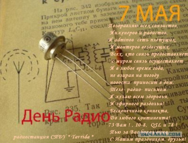 7 мая- День Радио!