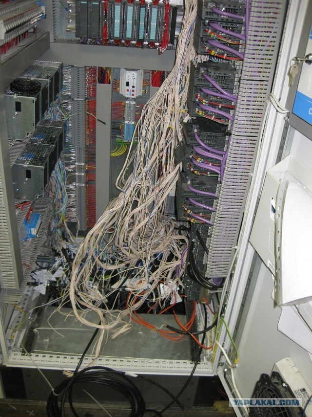 Как я впервые укладывал много кабеля