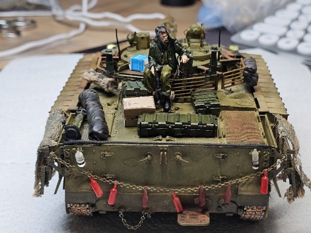 Рукоделия пост. 1/35. БМП-3. Диорама