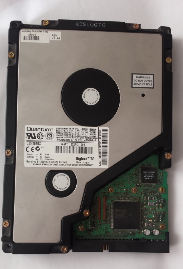 Самые массовые HDD Seagate ST-225
