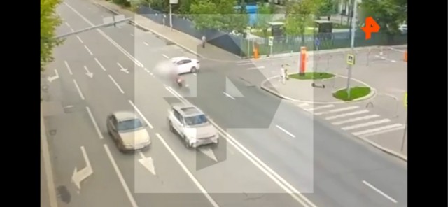 Тяжелая авария в центре Москвы