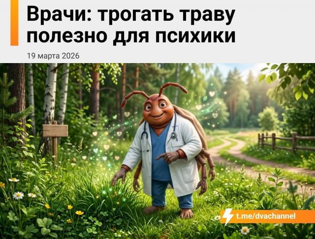 Трогать траву реально полезно для психики
