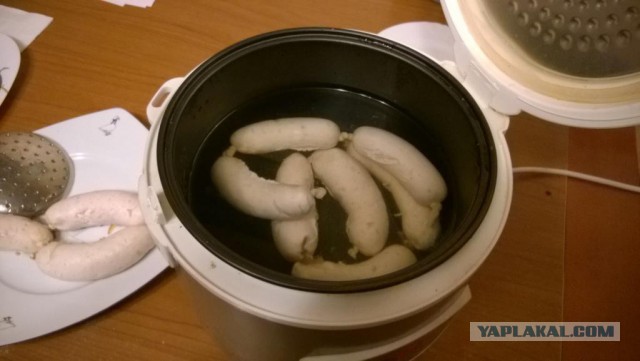 Сардельки на ужин