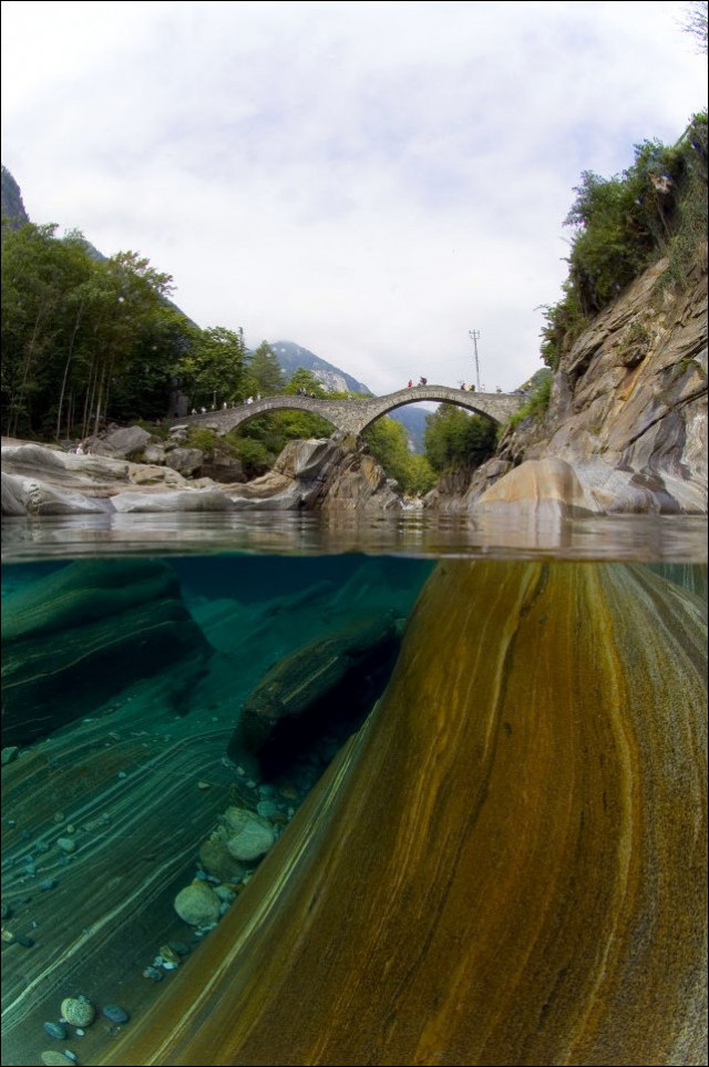 Кристально чистые воды реки Верзаска