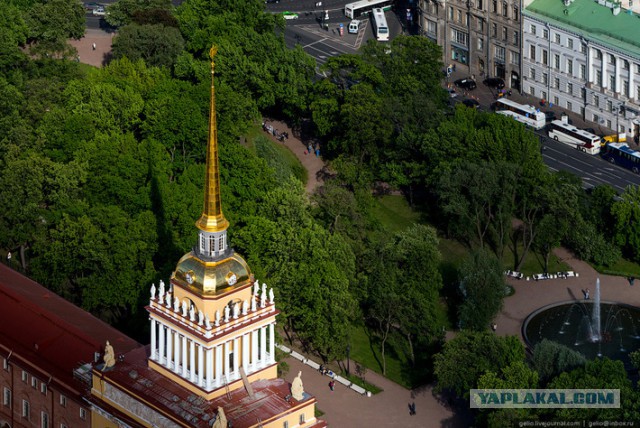 Санкт-Петербург с вертолета