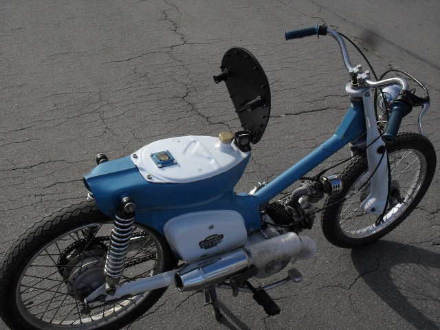 Кастом-мопед Honda Super Cub своими руками