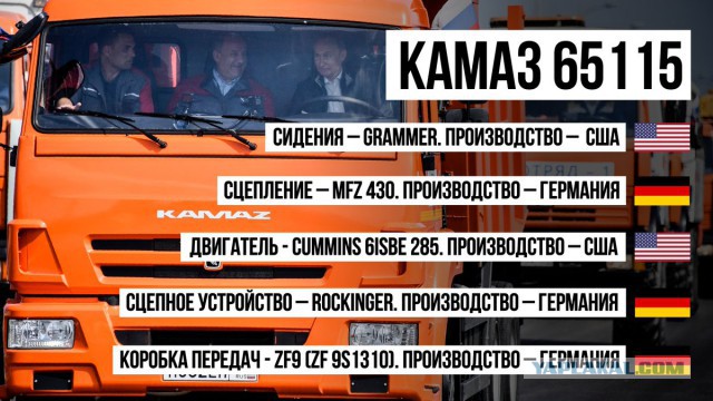 Путин за рулем "Камаза" открыл Крымский мост
