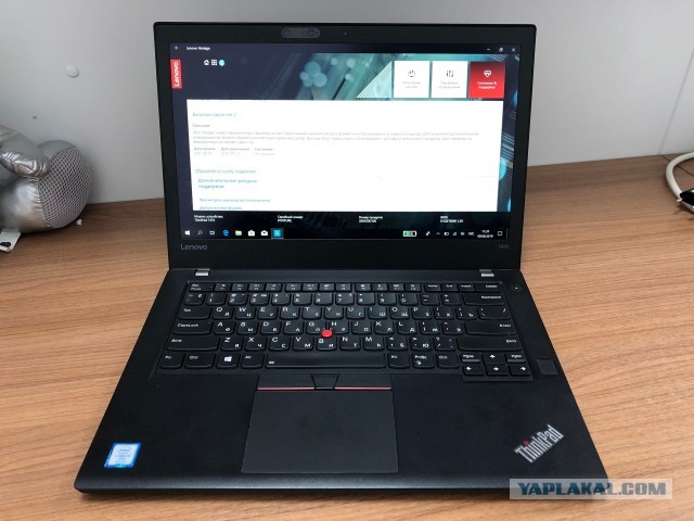 Продам ThinkPad T470 на гарантии Lenovo до 22.09.2020