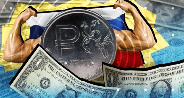 Герман Греф заявил, что рубль сейчас переоценён примерно на 34%. По его словам, оптимальный курс около 105 рублей за доллар