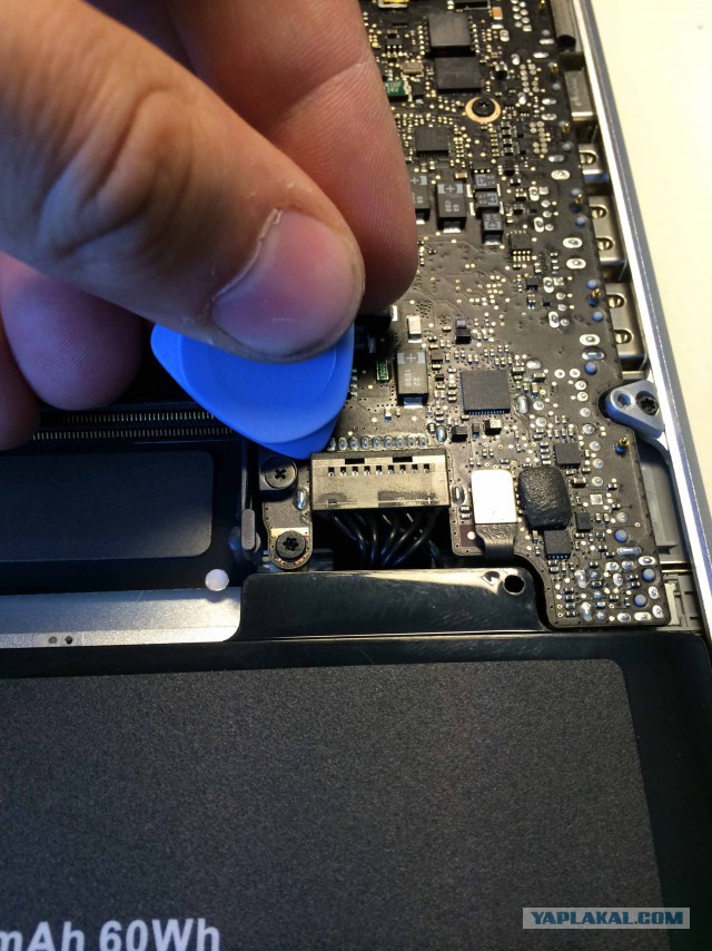 Чистка и модернизация Mac Book Pro 13