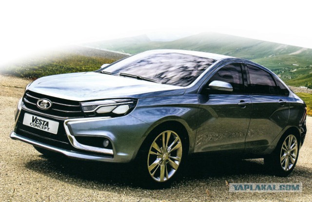 Изображения седана Lada Vesta