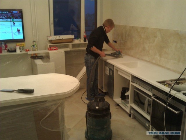 Как мы делали столешку