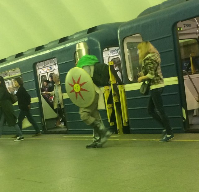 Модники из российского метрополитена