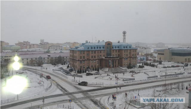 Сейчас бы в мае в снежки поиграть