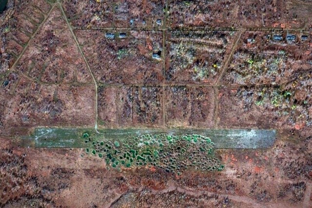 Заброшенный военный аэродром "Обор" 331-го отдельного вертолётного полка