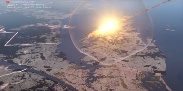 Последствия от падения астероидов разного размера