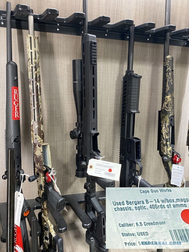 Оружейный магазин в США