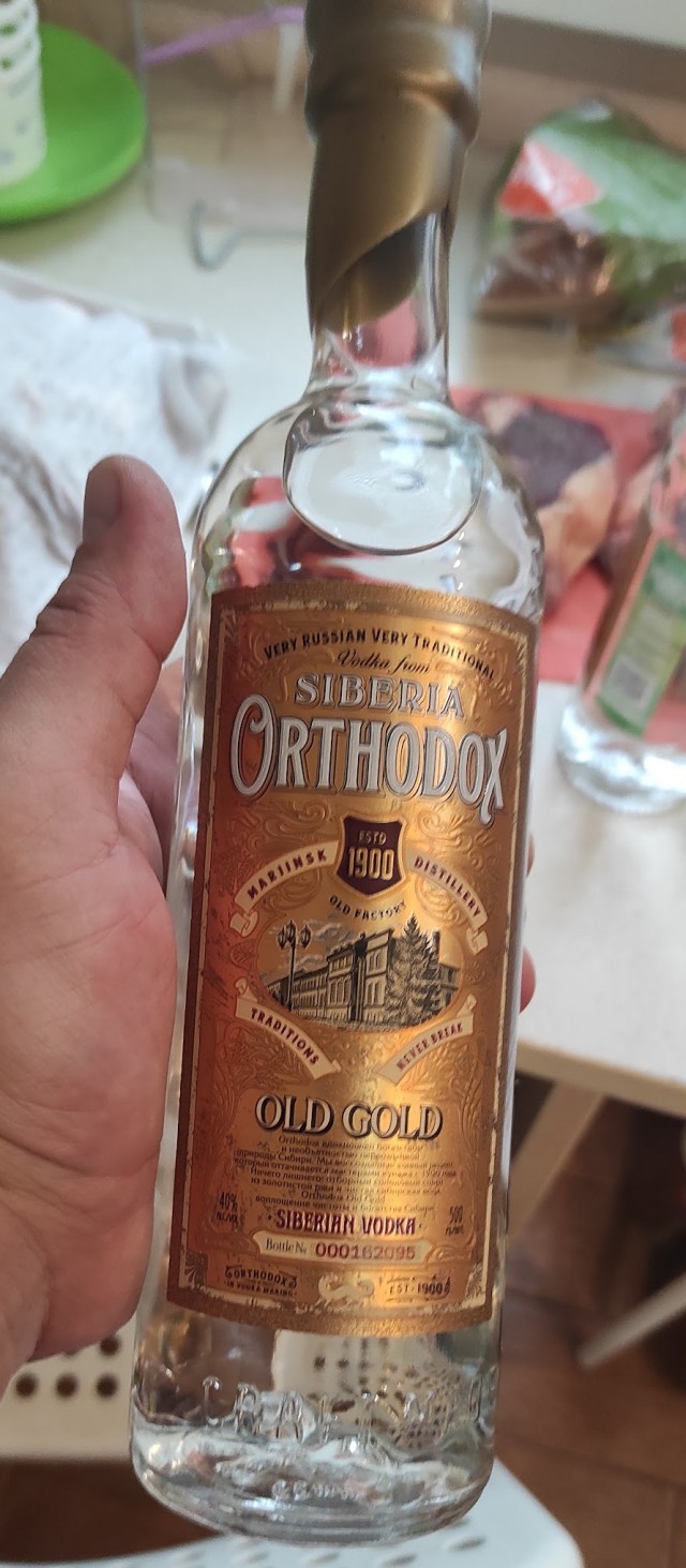 Опрос касаемо водки
