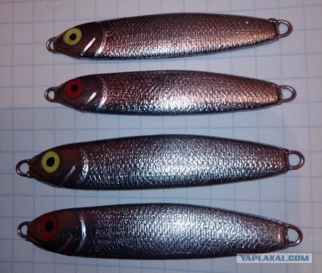 Изготавливаю на заказ рыболовные спиннинговые приманки (блесны-пилькеры).