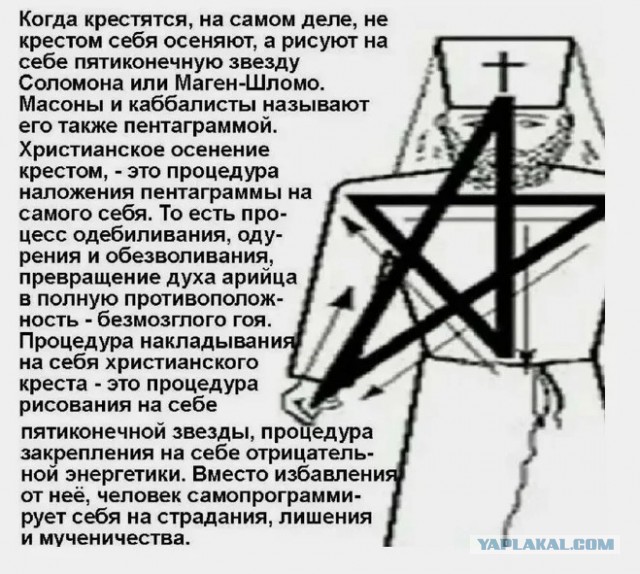В Челябинской области 19-летнего парня арестовали за нарисованную на полу пентаграмму