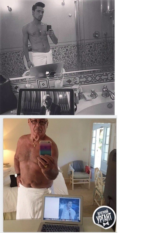 Ответ Владимира Познера на селфи Билана.