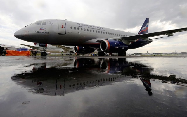 На производстве Sukhoi Superjet 100