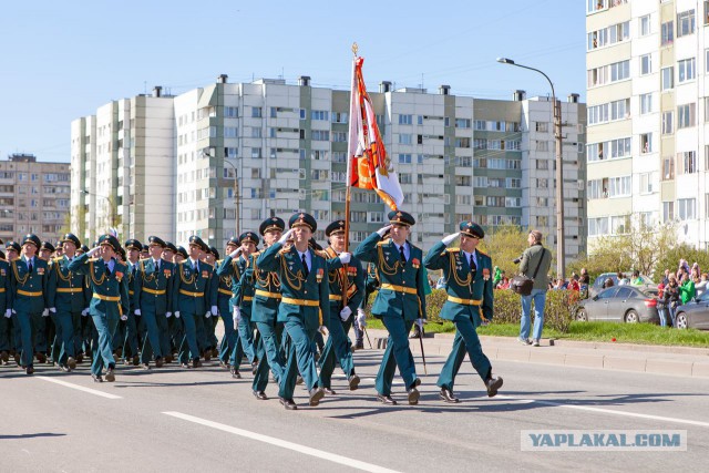 Парад 9 Мая 2015 в Санкт-Петербурге