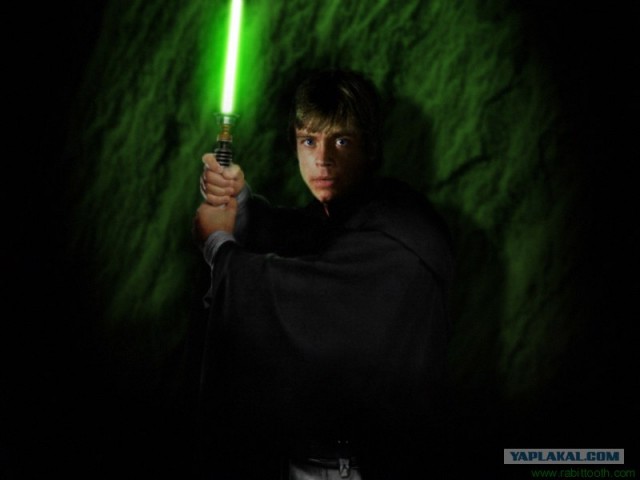 Лазерный меч джедая из "Star Wars"