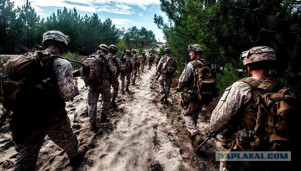 Американские военные вторглись в Сирию