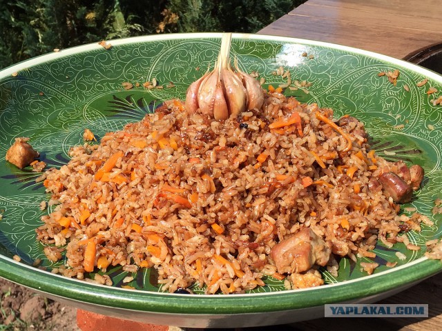 Большой плов (по уйгурски)