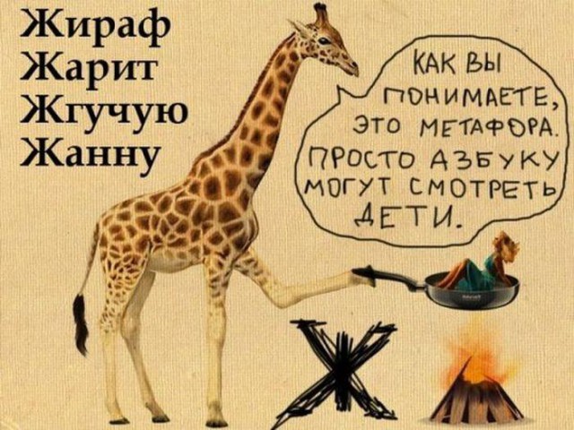 Фразы, в которых есть все буквы алфавита