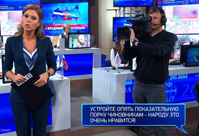 Прямая линия с В. В. Путиным