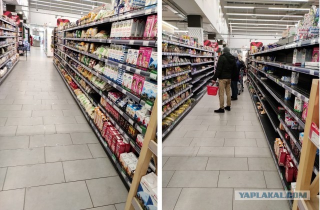 Ничего не меняется - скупка и паника продолжается