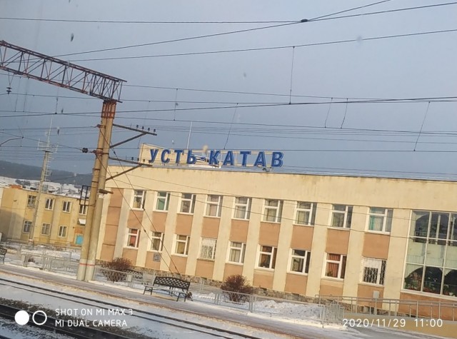 Железная дорога зимой