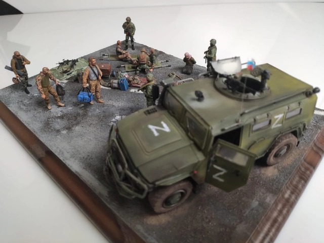Военно-историческая миниатюра и диорамы. Часть первая