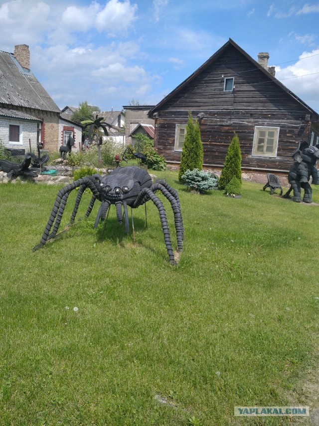 Скульптуры из покрышек, Талантливо