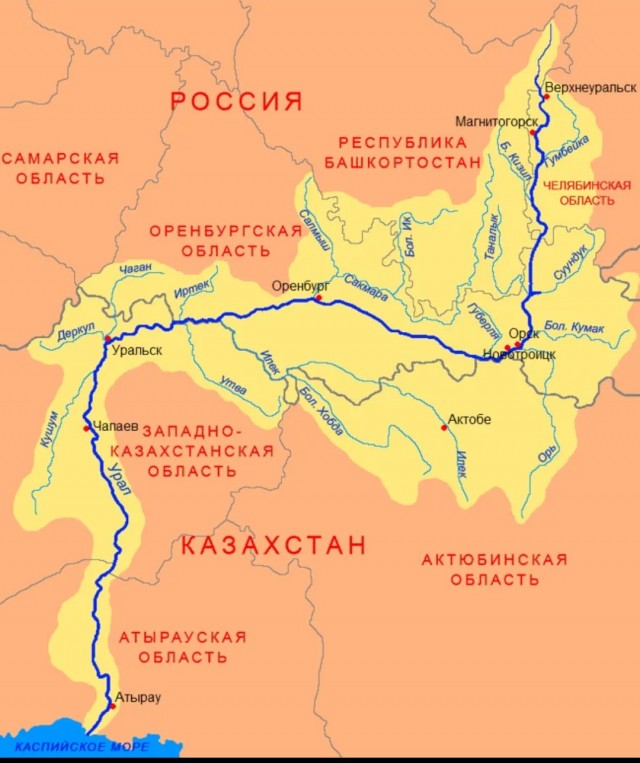 Так сейчас выглядят окрестности Оренбурга