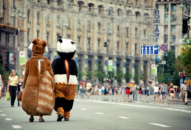 Лето. Жара. Киев.