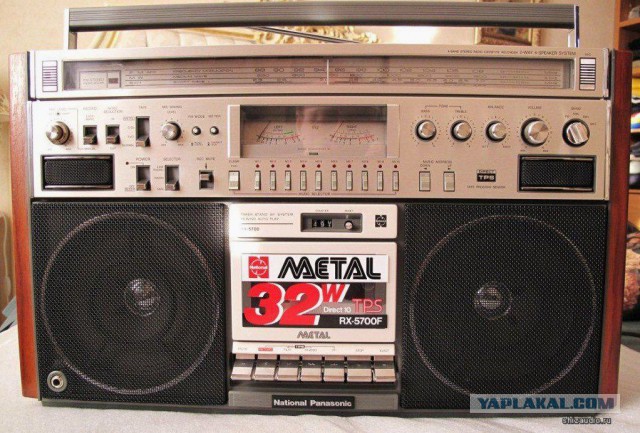 Японские магнитолы 80-х.