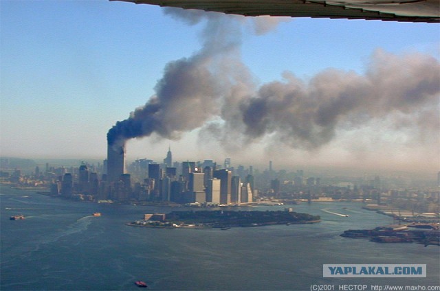 Редкие фото событий 11 сентября 2001 года.