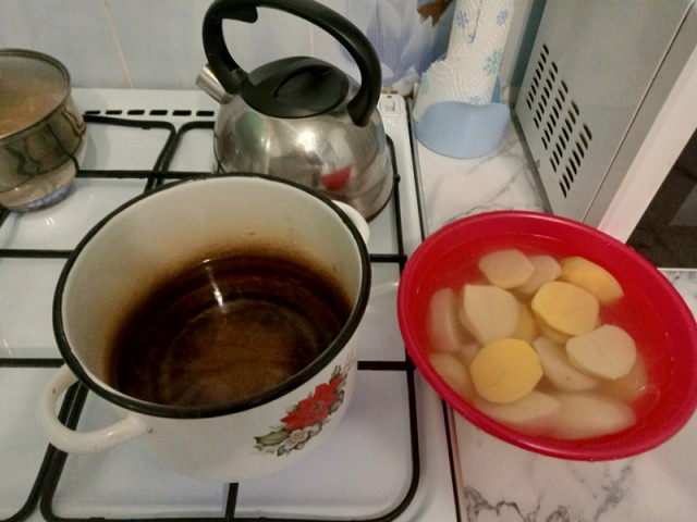 Дела мои кухонные... Ужинательное.