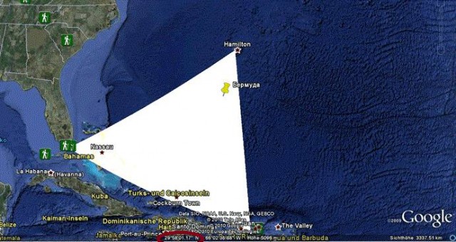 Бермудский треугольник не один?