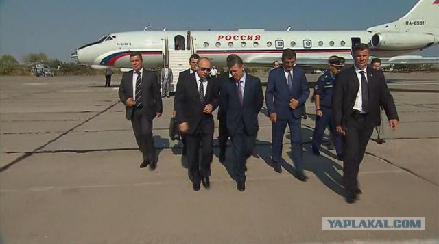 Путин уже в Севастополе