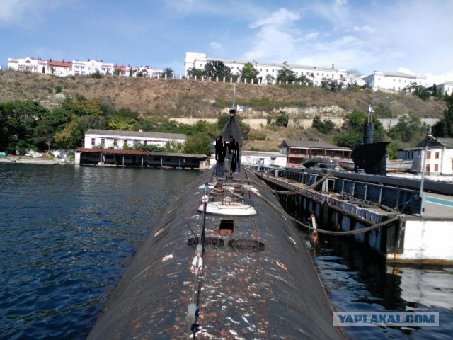 Бывшую украинскую подводную лодку "Запорожье" утилизируют в Севастополе