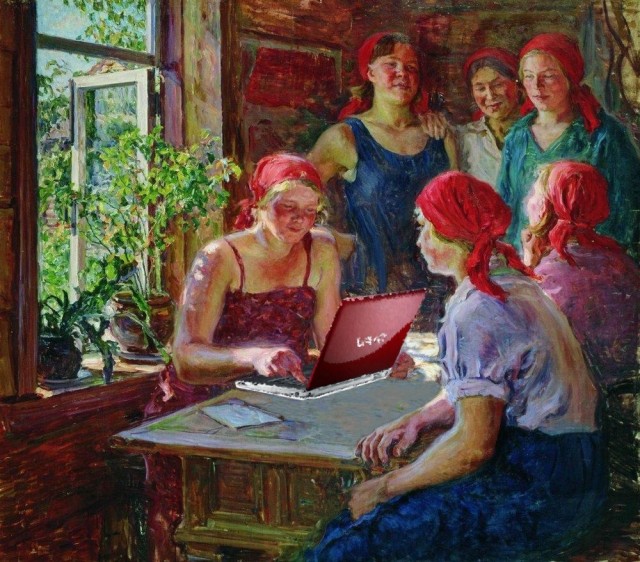Фотожаба: Знаменитые картины